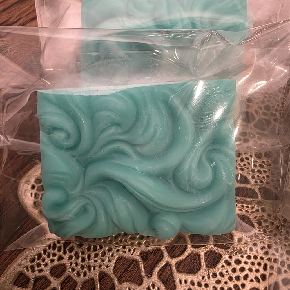 Turquoise Swirl Soap Bar *Single Bar